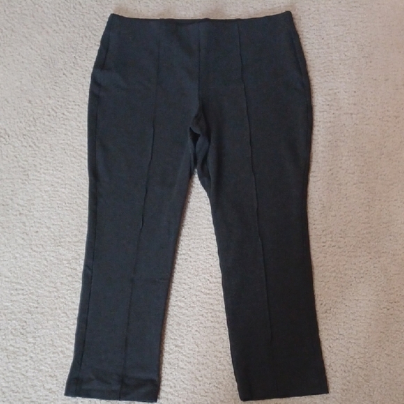 Chico's Pants - Chico's Dark Grey Pull On Pants